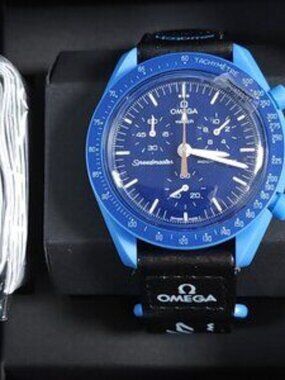 Swatch X Ome Speedmaster Mission To Neptune Moon